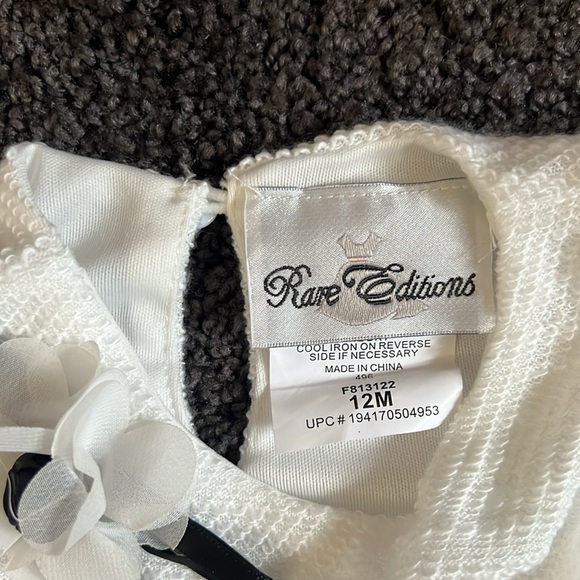 Toddler White Flower Lace Top - Picture 6 of 7